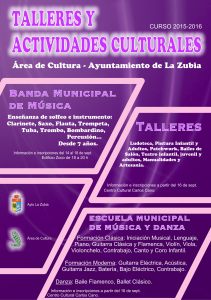 Talleres culturales La Zubia 2015-2016
